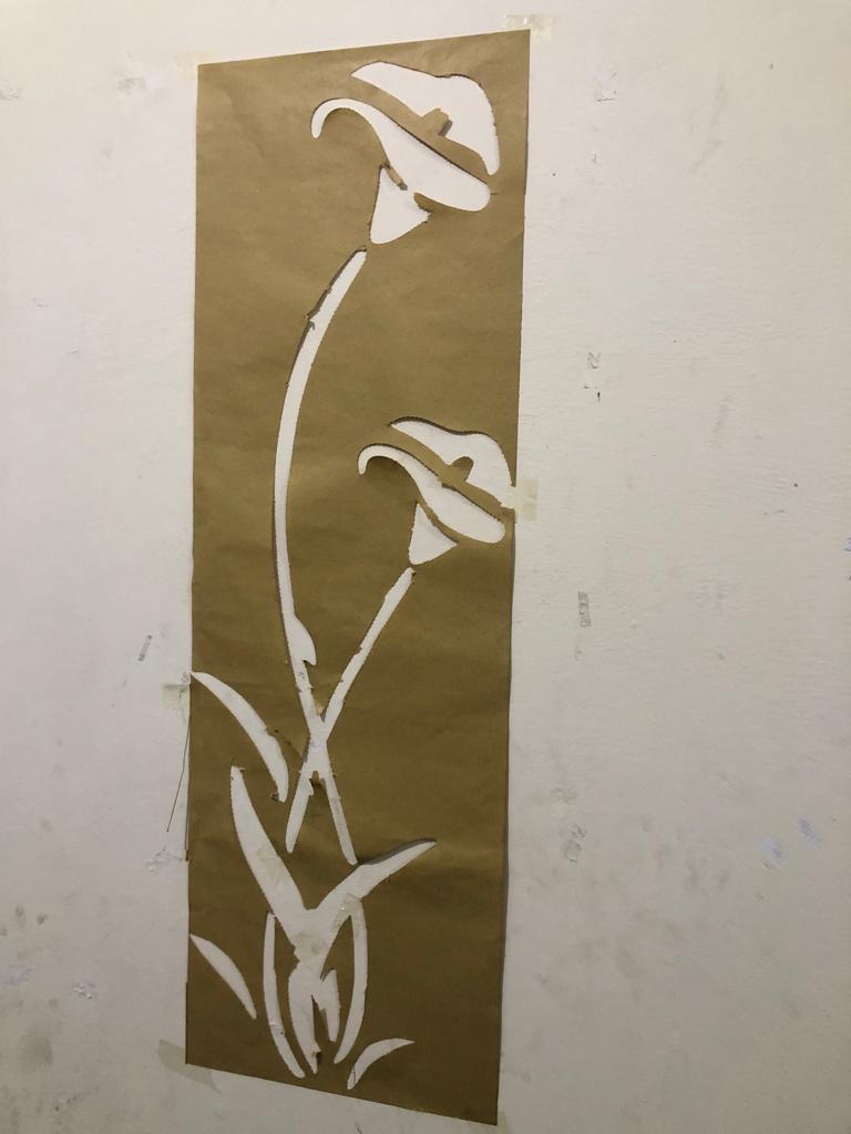 Elegant 3D DIY Floral Wall Art - Crafted from Acrylic & MDF