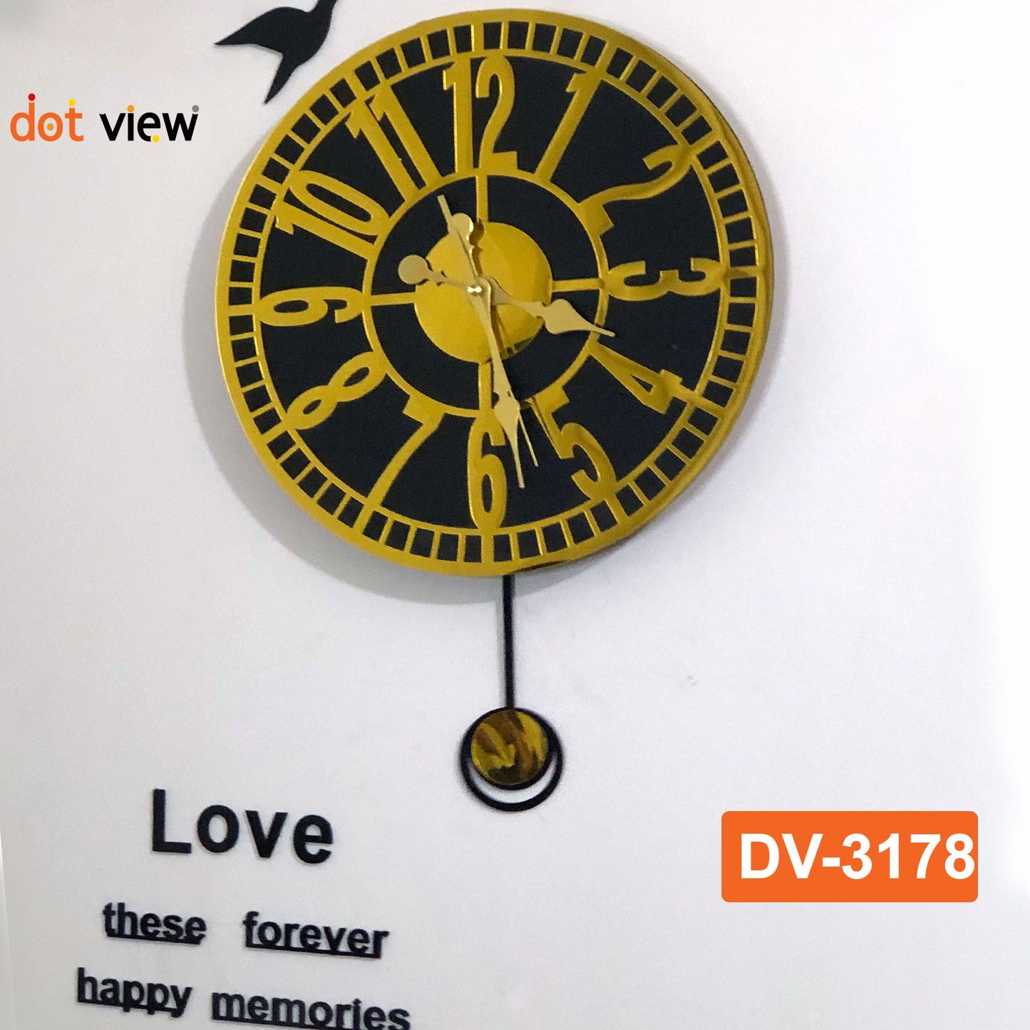Premium Round Acrylic Wall Clock