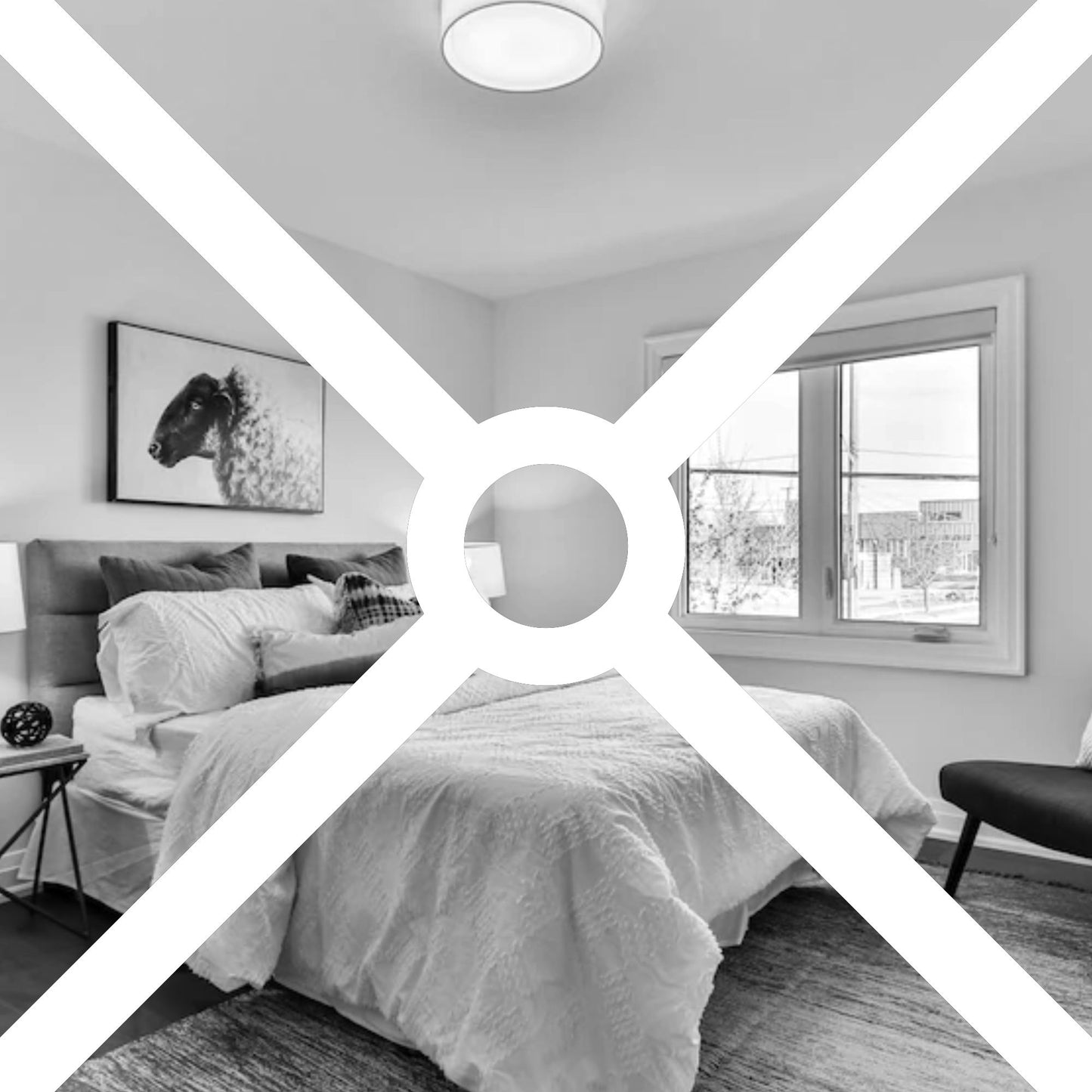Square Shape Acrylic Mirror wall Art