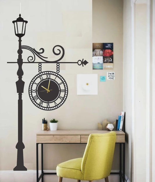European Style 3D Wooden Wall Clock – Elegant and Modern Timepiece for Home Décor