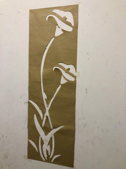 Elegant 3D DIY Floral Wall Art - Crafted from Acrylic & MDF