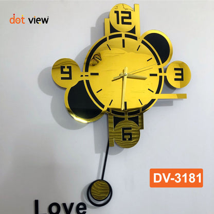 Acrylic Premium pendulum Wall Clock