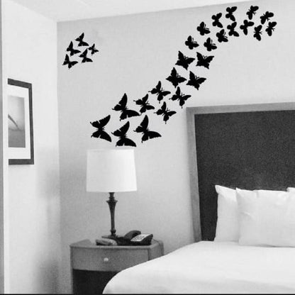 Pack of 30 Butterfly Beautifull wooden wall Decoration
